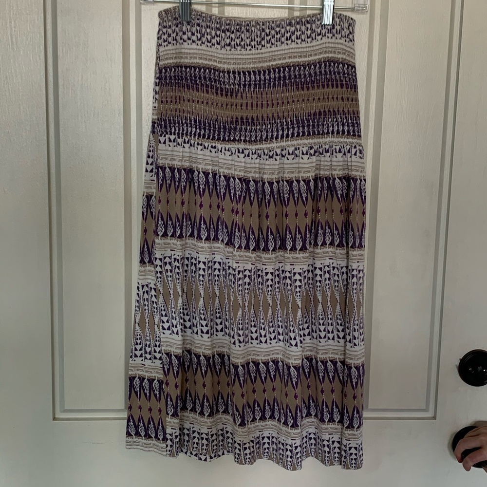 Strapless dress